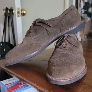 Cole Haan Classic Brown Suede Men's Dress Shoes